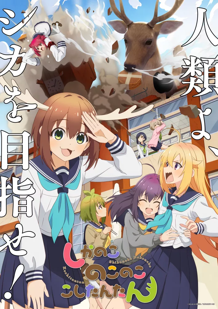 انمي Shikanoko Nokonoko Koshitantan الحلقة 12 والاخيرة مترجمة اون لاين